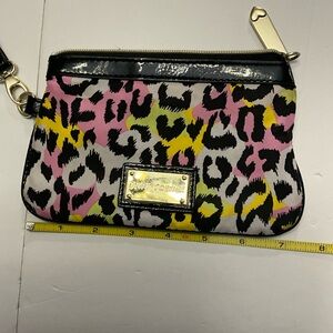 Betsy Johnson Multicolor Leopard Print Clutch